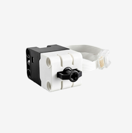 LEGO® Technic™ Force Sensor (45606) designed for detecting force in robotics and STEM education kits, ideal for hands-on learning and experimentation.