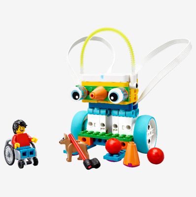 LEGO® Education SPIKE Essential Set with storage box, smart hub, motors, sensors and sorted building elements