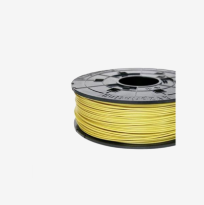 AOSeed yellow PLA filament spool for 3D printers in educational and hobbyist use