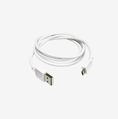 LEGO Education Technic Micro USB Cable (45611), used for charging and connecting LEGO Education Technic devices to power sources or for data transfer.