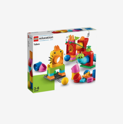 LEGO® Education Tubes set box featuring colorful buildable tubes