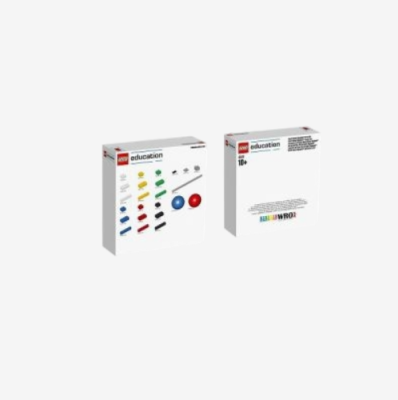 LEGO® Education World Robot Olympiad Brick Set (45811) – The brick set box with the logo, featuring colorful figures representing the World Robot Olympiad (WRO).