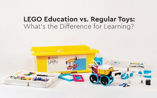 LEGO Education vs regular toys for hands-on STEM learning