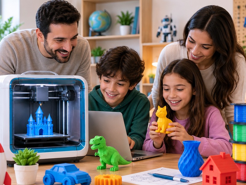 3D printing at home for kids in Saudi Arabia