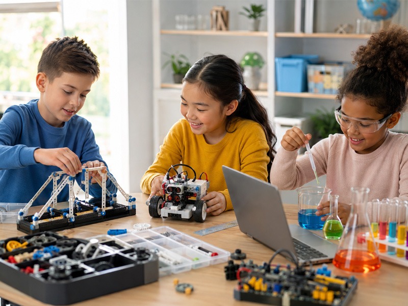 Robolink kits for home learning in Saudi Arabia