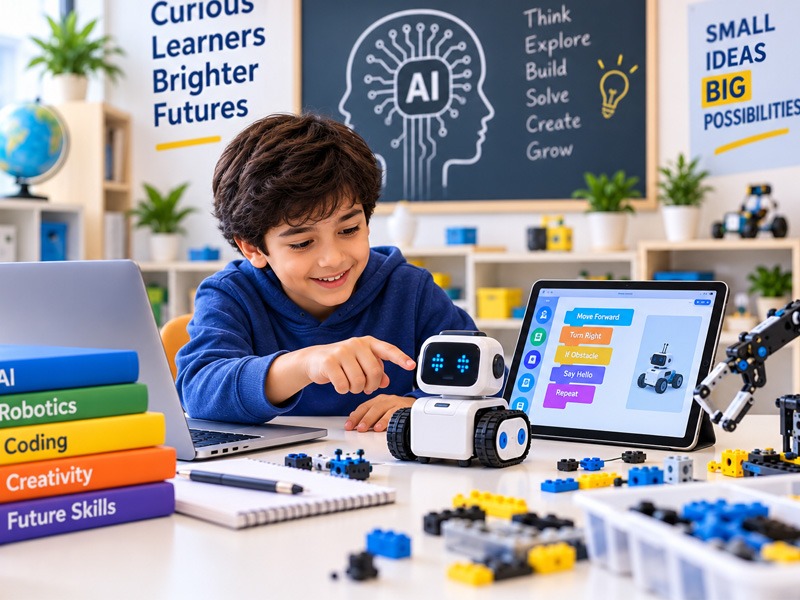 AI learning kits for kids in Saudi Arabia