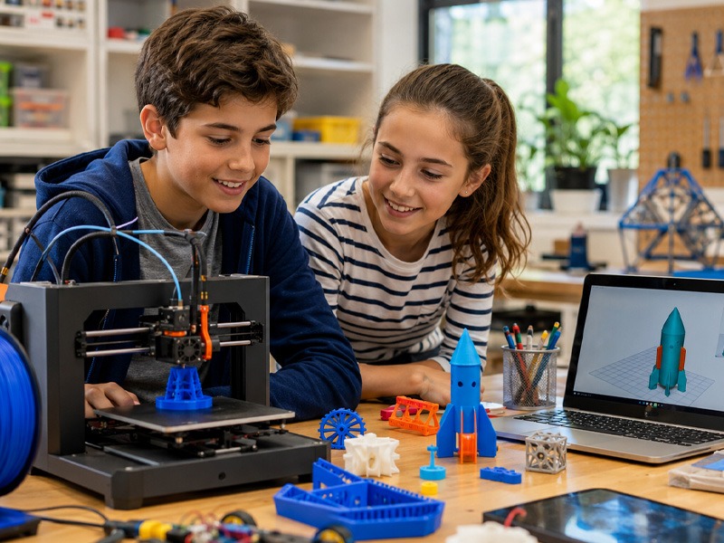 Advanced STEM learning outcomes for teenagers