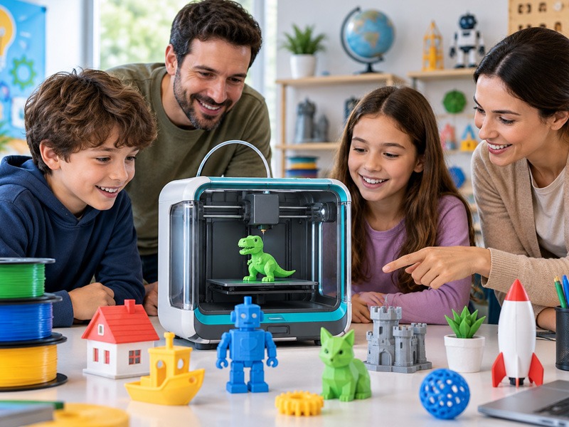 AOSEED 3D printing for young creators in Saudi Arabia