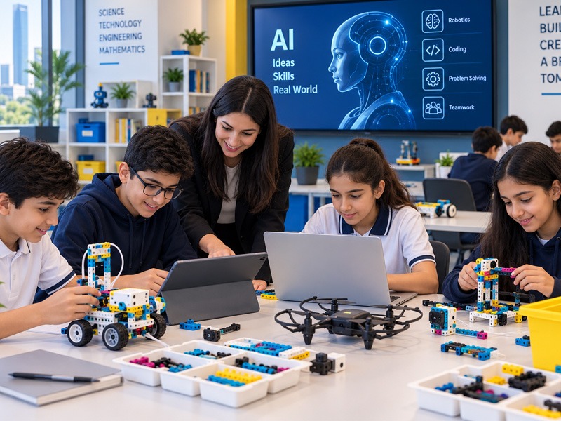AI literacy kits for schools in Saudi Arabia