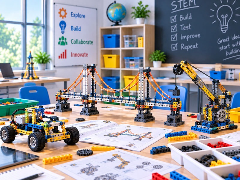 Construction learning kits for schools in Saudi Arabia