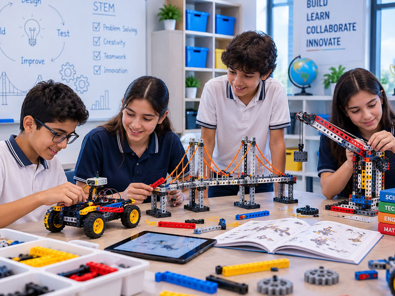 Engineering kits for schools in Saudi Arabia