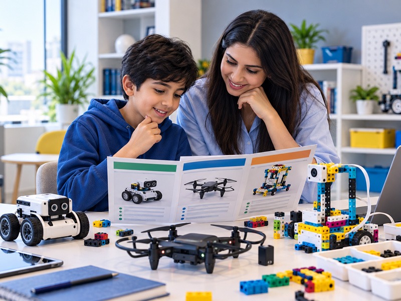 Choosing AI education kits for kids in Saudi Arabia