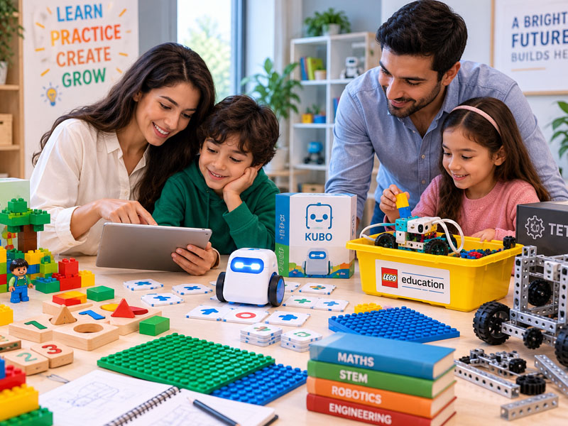 Choosing math learning kits for kids