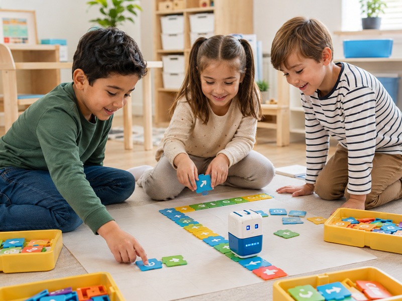 KUBO coding kits as educational birthday gifts