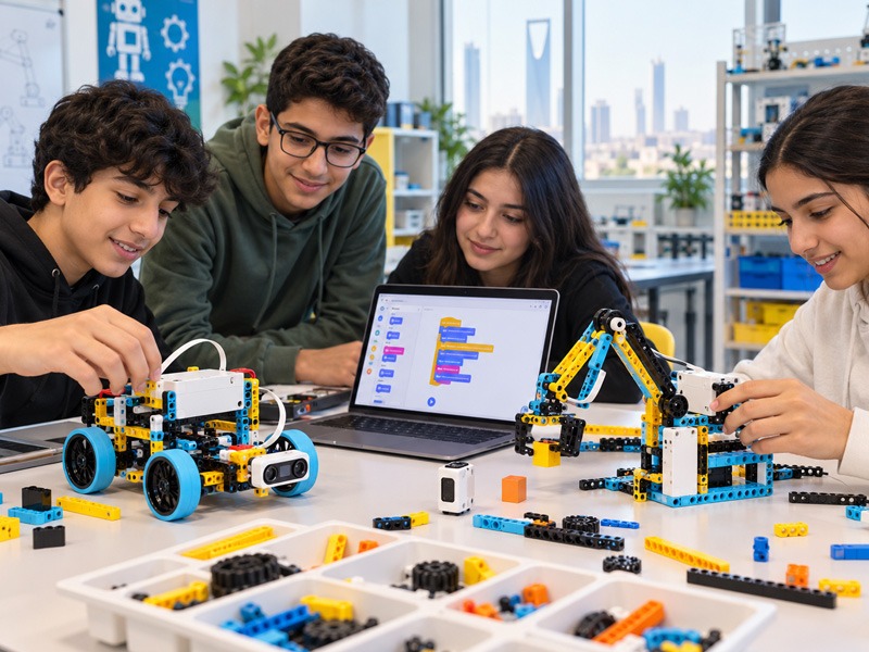 LEGO® Education SPIKE Prime robotics kit for AI learning