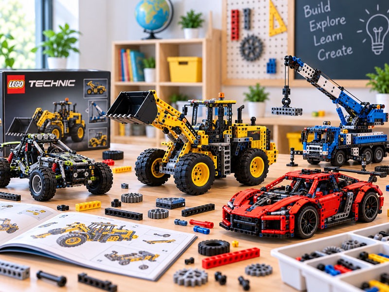 LEGO® Tech Machines engineering kit for kids