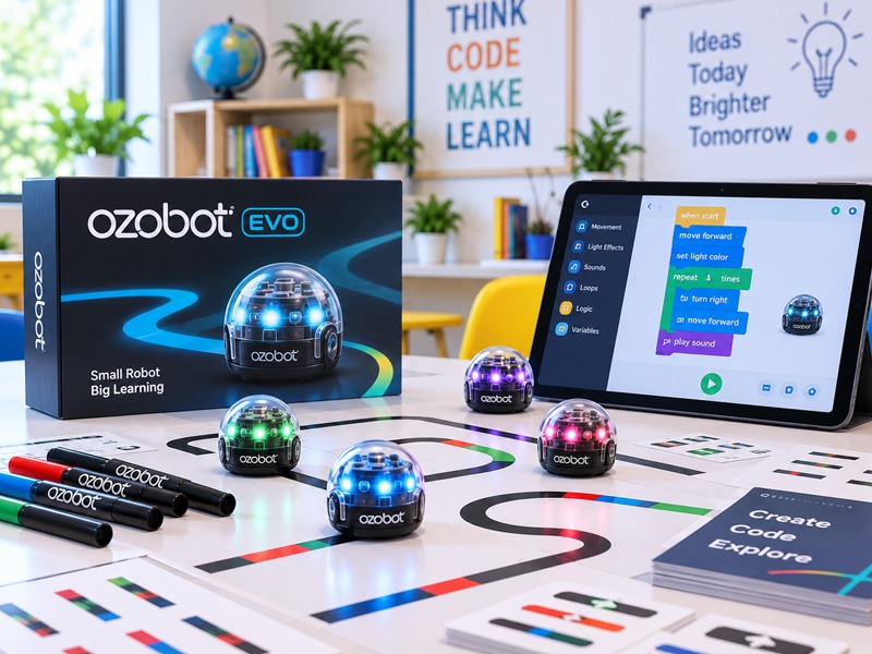 Ozobot Evo coding robot for kids in Saudi Arabia
