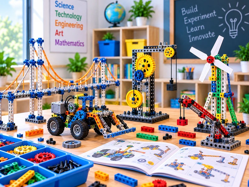 STEM building sets for kids in Saudi Arabia