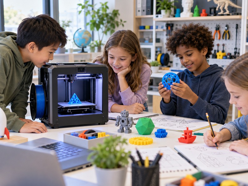 3D printing supports STEM learning for kids in Saudi Arabia