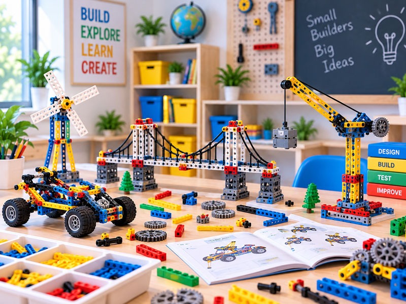 Engineering and construction kits for kids in Saudi Arabia