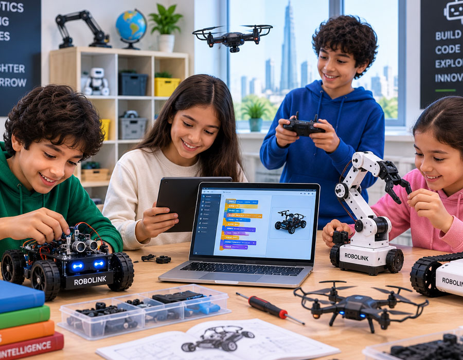 Robolink STEM and Coding Robot Kits in Saudi Arabia